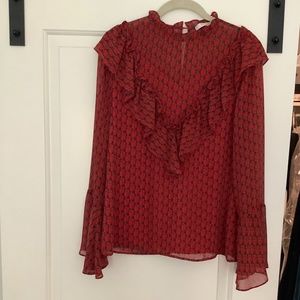 WAYF long sleeve blouse Blouse